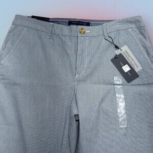 TOMMY HILFIGER Women’s 12 Blue White striped HAMPTON Pant